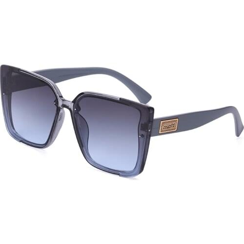 OIMG Fashion Big Frame Square Sunglasses Trendy Ladies Luxury Brand Designer Sunglasses UV400 2021 New Ladies Vintage Sunglasses