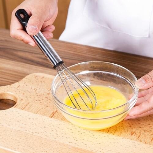 1pc Stainless Steel Egg Beater Egg Whisk Manual Hand Mixer Self Turning Egg Stirrer Kitchen Accessories Egg Tools