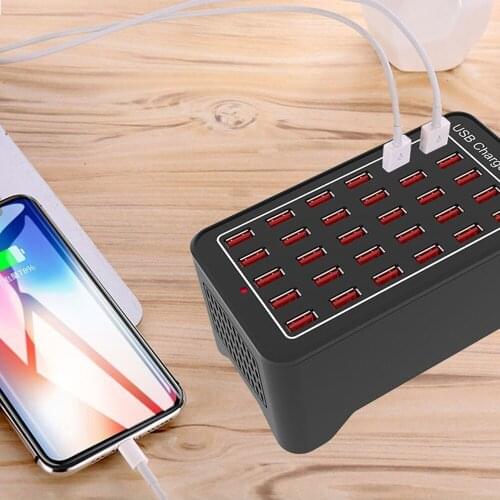 15 /20 /25 /30 Ports Fast Charging Phone Tablet Computer USB Charger Station Adapter for Mobile Phone Tablet Charging Station
