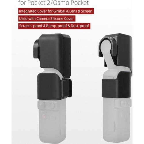 Protection For DJI Osmo Pocket 2 Accessories Camera Lens Hood Gimbal Guard Lock Screen Cover Case Protectors Spare Parts Combo