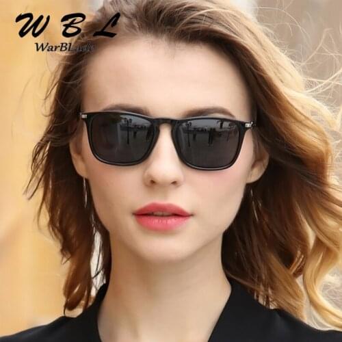 WarBLade Brand Ladies Polarized Sunglasses Women Square UV400 Sun Glasses Vintage Retro Black Shades Small Face Eyewear