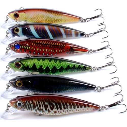 1pcs Bait Minnow Wobbler 8.6cm/9.1g Floating Trolling Artificial Bait 3D Eye Fishing Crank Japan Hot-Selling Fishing Tackle