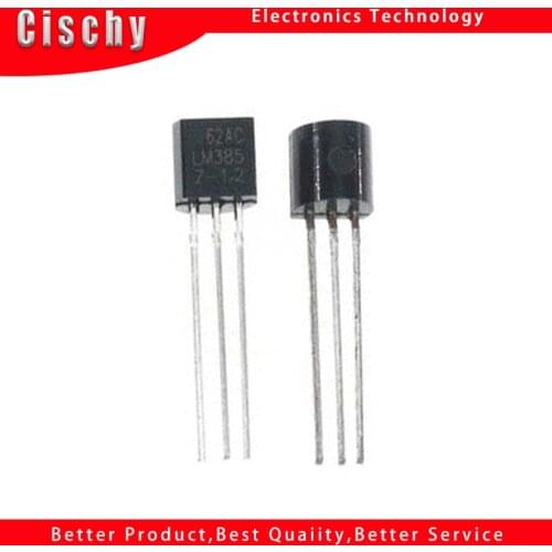 10pcs/lot LM385Z-1.2 1.2V LM385 line TO-92 voltage reference transistor new original In Stock