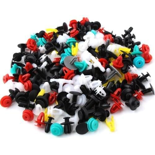 100Pcs Mixed Clips For Mercedes Benz W211 W203 W204 W210 W124 AMG W202 CLA W212 W220 W205 W201 A Class GLA W176 CLK W209 W204