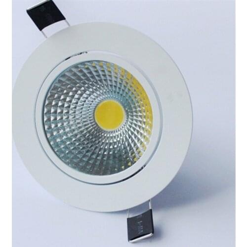 1X Dimmable Led Downlights 18W 15W 12W 9W 7W 5W 3W 110V 220V Ceiling Downlight COB Lamps Leds Ceiling Lamp Home Indoor Lighting