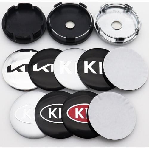 4pcs 3D new 56mm 60mm 65mm 68mm logo car emblem Wheel Center Hub Cap auto Rim refit badge covers sticker styling accessories QY