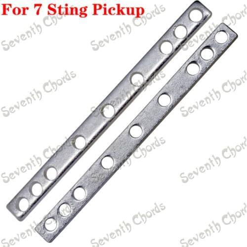 4Pcs Humbucker Pickup Metal Spacers for 7 String Electric Guitar Part Pole Spacing 58mm and 62mm for choose guitar accessories