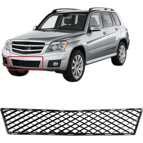 AU04 -Car Bumper Front Face Bar Center Grille Fits for Mercedes X204 GLK350 2048851723
