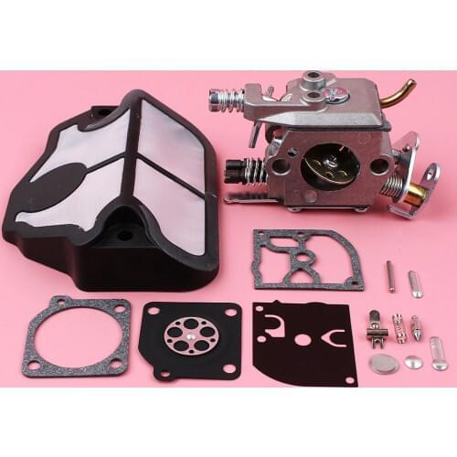 Carburetor Air Filter Carb Rebuild Repair Kit For Husqvarna 36 41 136 137 141 142 Chainsaw Spare Part Zama C1Q-W29E