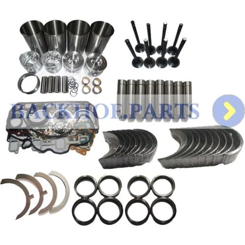 Overhaul Rebuild Kit For Kubota V1200 Engine B2150 B9200 Tractor