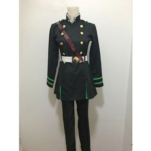 2016 Seraph of the End Owari no Serafu Yuichiro Hyakuya Uniform Cosplay Costume