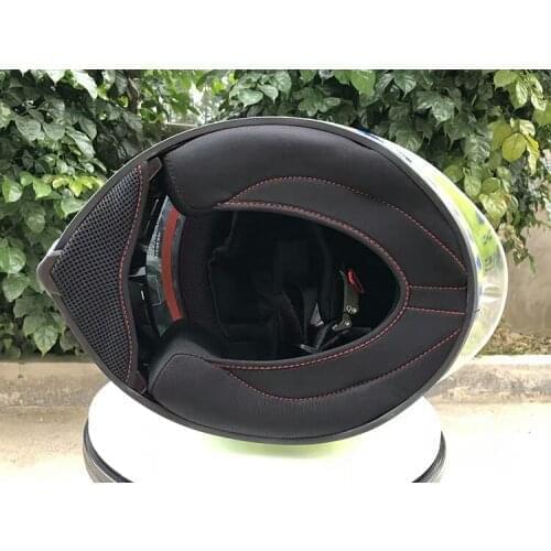 Motorcycle helmet sun moon