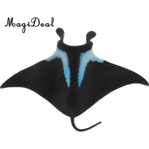 Lifelike Wildlife Animal Model Figure Nature Toys Educational Figurine Home Decor - Manta Ray Fish