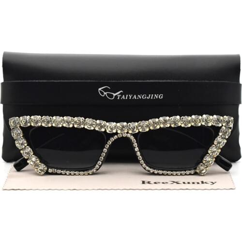 Женские солнцезащитные очки кошачий глаз ReeXunky China At AliExpress