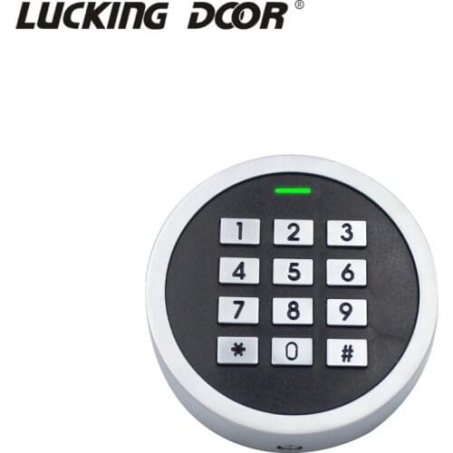 IP66 waterproof metal access control circular password swipe card mini access control integrated machine