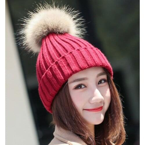Women Candy Beanie Knitted Caps Crochet boble Hats Ear Protect Warm Winter Braided Crochet Cute Casual wool pompom Beanies Cap