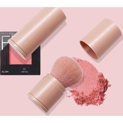 1 Pcs Portable Single Retractable Makeup Brush For Blush Brush Powder Brush Loose Powder Brush Beauty Makeup Tool For Woman