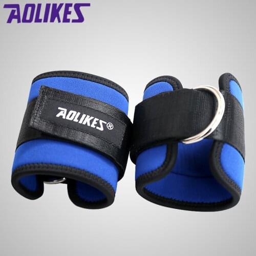 1Pcs Sport Fitness Resistance Bands Ankle Straps Neoprene Padded Ankle Cuffs For Cable Machines Leg Gym Workout