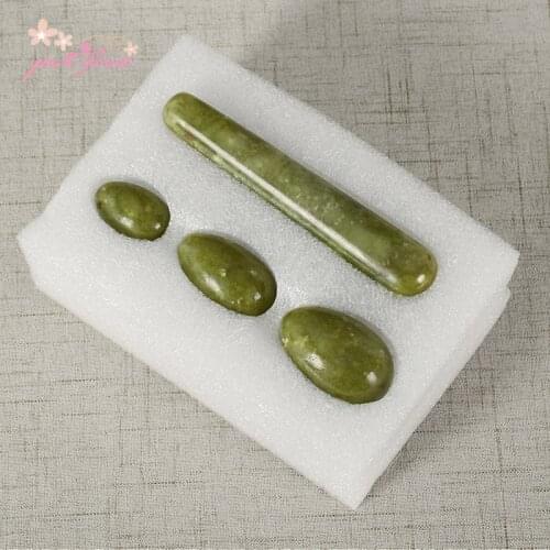 Drill Helu Jade Yoni Egg Set Pleasure Stick Vaginal Magic Ball Crystal Massage Wand Ben Wa Balls for Women Kegel Exerciser