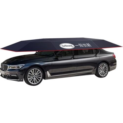 5M Portable automatic remote control car umbrella car cover