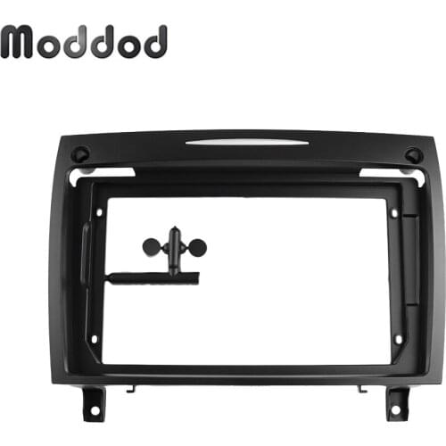 9 INCH Radio Fascias for BENZ SLK 2006-2010 Stereo GPS Player Refit Install Surround Trim Panel Dash Mounting Installation Kit