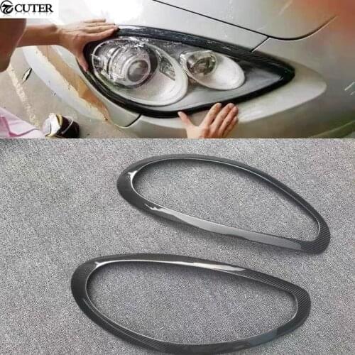 970.1 970.2 Carbon Fiber Light eyebrow For Porsche Panamera 970 car body kit 09-16