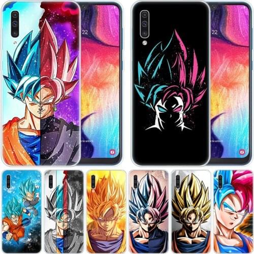 Soft Silicone Case Super Saiya Son Goku Anime for Samsung Galaxy A50 A70 A80 A40 A30 A20 A10 A20E A2 CORE A9 A8 A7 A6 Plus 2018