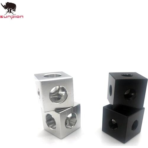 3D Printer parts openbuilds 2020 Aluminum Block Cube prism connector wheel regulator cube corner V-slot three way corner bracket