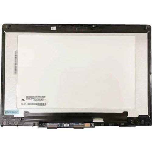 For HP Probook x360 440 G1 Laptop LCD Touch screen digitizer Assembly With Frame Bezel LP140WF8-SPR1 FHD