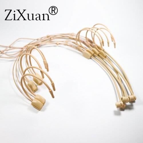 5PCS Headband Head Wearing Unidirectional Microphone for Shure Sennheiser AKG MiPro Audio Technica 4Pin 3Pin TA4F 3.5mm Lock
