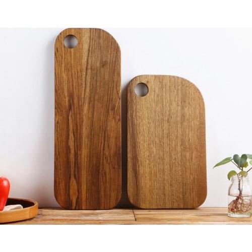 Kitchen Wood Food Plate NEW Chopping Blocks Wooden Pizza Sushi Bread Whole Tray Cutting Board No Paint
