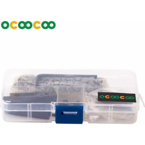 OCOOCOO PJB006 locket professional die-casting selection of tattoo accessory kit for any tattoo machine - mainly black