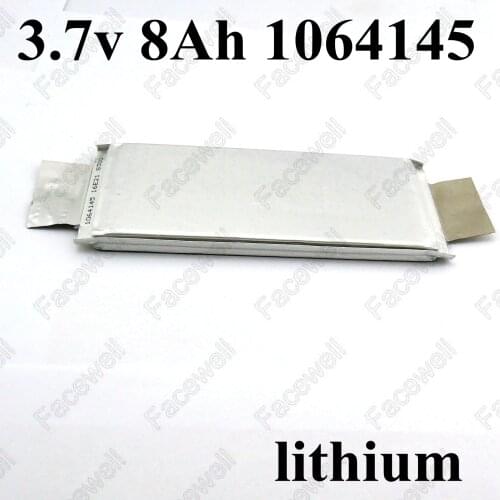 3.7v 8Ah li-ion battery lithium polymer battery 3.7v 8000mah 35C high discharge rate for electric motor e-bike battery pack diy