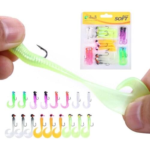 NEWUP Combination packages Soft Rubber lure Wobbler 120g Soft Bait Fishing Tackle artificial hot sales