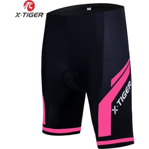 2022 New X-Tiger Women Cycling Shorts 3D Silica Gel Padded Shockproof MTB Mountain Racing Bike Shorts Bicycle Underwear Underpa