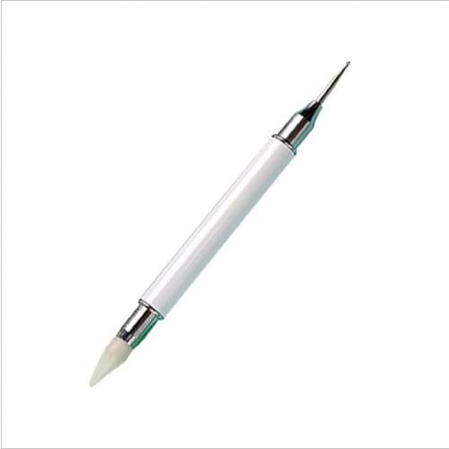 New Dual-ended Nail Dotting Pen Crystal Beads Handle Multifunctional Rhinestone Studs Picker Wax Pencil Manicure Nail Tool