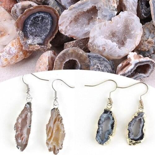 New Natural Bare Stone Diy Stone Veins Agates Cabochons Jewelry Making Loose Beads DIY Ring Pendant Accessories Home Decorations