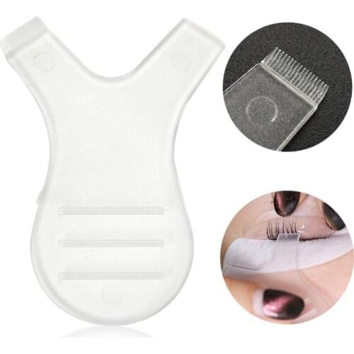 Y Shape Transparent Grafting Eyelash Brush Cosmetic Mascara Makeup Tool