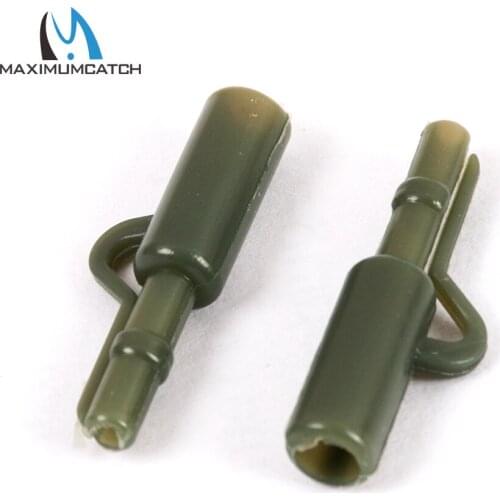 Maximumcatch Fishing Terminal 25pc Tackle Safety Lead Clips with Pins Tail Rubber Tubes Carp Fishing Tackle Tools