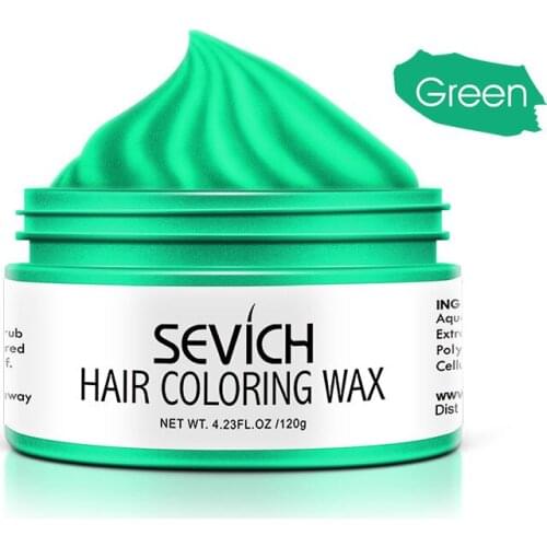 Unisex Disposable Hair Color Wax Mud Dye Styling Cream DIY Coloring MH88