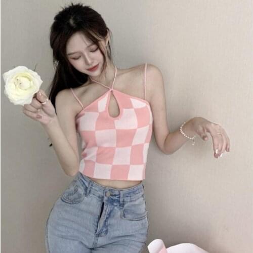 WHOUARE Women's Crop Tops