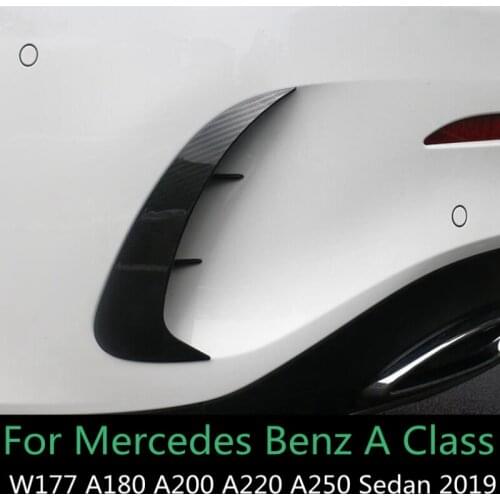 Rear Tail Bumper Fog Lights Lamp Cover Trim For Mercedes Benz A Class W177 A180 A200 A220 A250 Sedan 2019