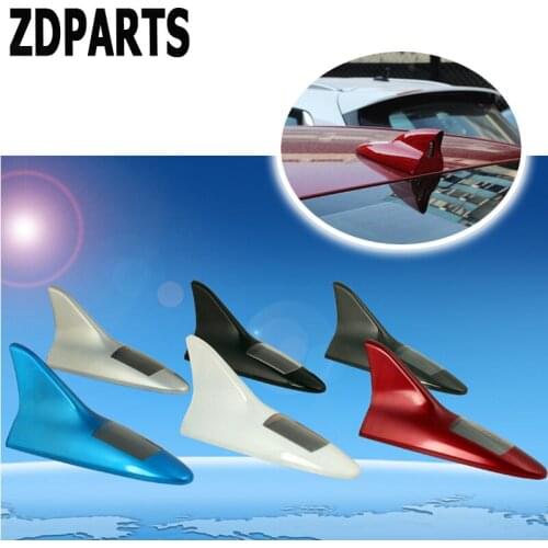 ZDPARTS Car LED Antenna Decoration Shark Fin Aerials For BMW E46 E39 E60 E90 E36 F30 F10 X5 E53 E34 E30 Mini Cooper Lada Granta