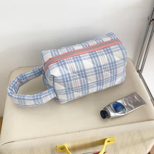 Retro Plaid Womens Walking Shoulder Bag Candy Color Ladies Clutch Purse Handbags Sweet Girls Cute Coin Purse Storage Pouch