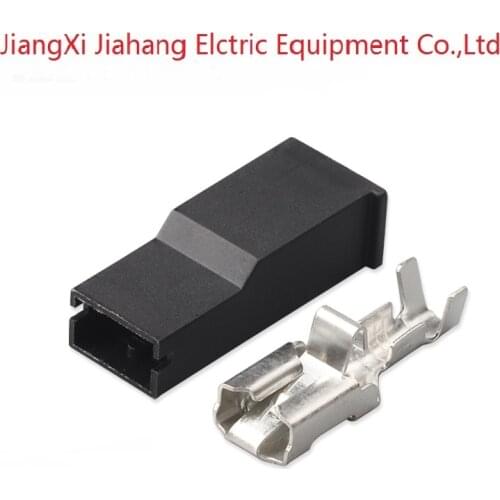 171809-3 Free shipping 200sets DJ7015-6.3-21 1Pin AMP Car Electrical Wire Connectors for VW,BMW,Audi,Toyota,NISSAN