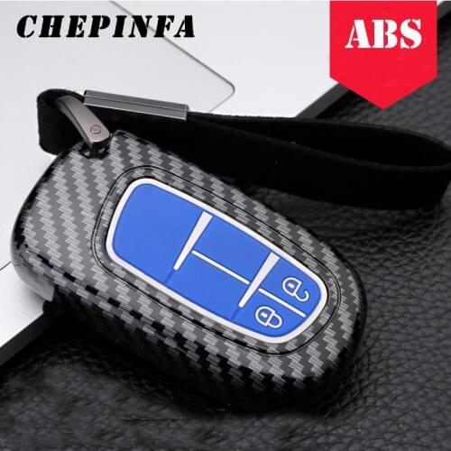 ABS Car Key Case Full Cover For JEEP Grand Cherokee WK2 Renegade Compass Cherokee KL Fiat Punto Dodge Journey Charger Renegade