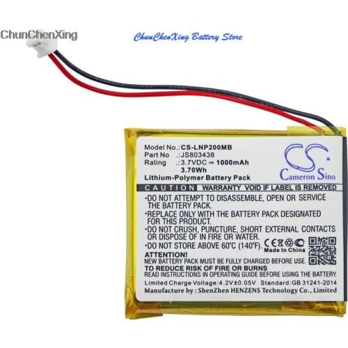 Cameron Sino 1000mAh Battery JS803438 for Luvion Platinum 2