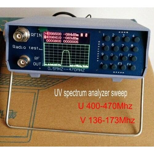 UV Segment Spectrum U400-470Mhz V136-173Mhz Analyzer Sweep Adjustment Repeater