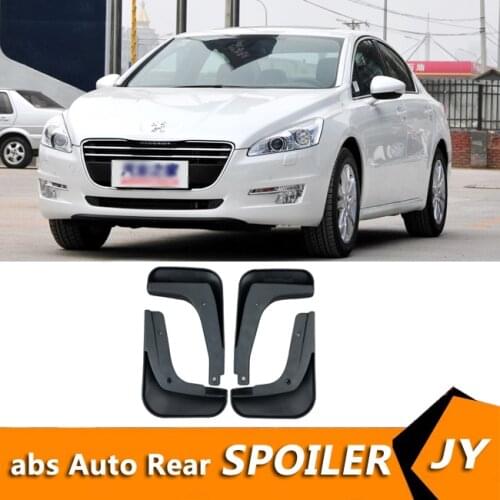 For Peugeot 508 2011-2014 Mudflaps Splash Guards Front With color and rear Mud Flap Mudguards Fender Modified special