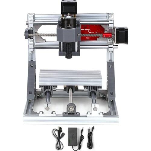 DIY Mini Upgrade Version Router CNC Machine 1610 GRBL Control CNC Engraver Milling Wood Carving Machine Working Area 16x10x4cm